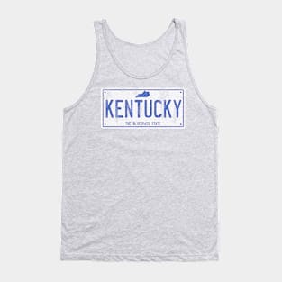 Kentucky License Plate Tank Top